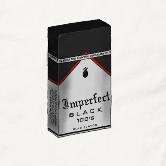 Marb Black Tee