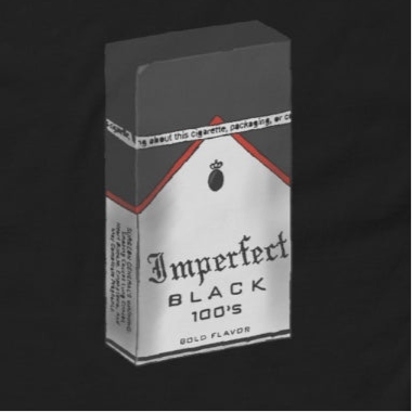 Marb Black Tee